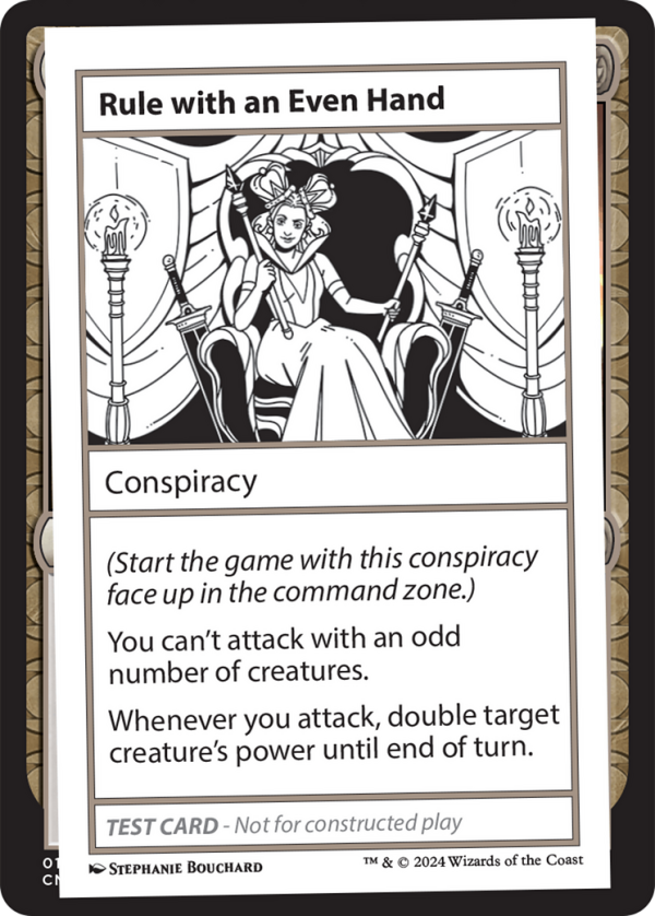 Rule with an Even Hand [Mystery Booster 2 Playtest Cards] Online Sale