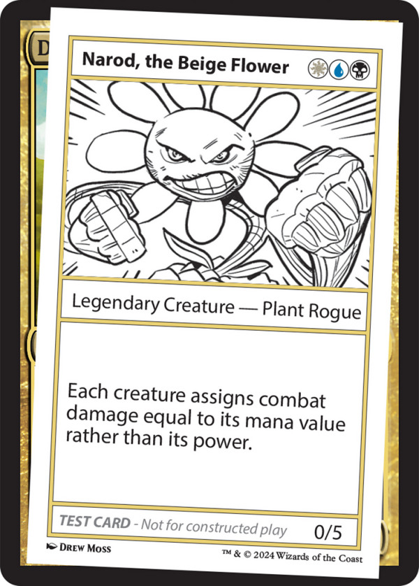 Narod, the Beige Flower [Mystery Booster 2 Playtest Cards] Online Hot Sale