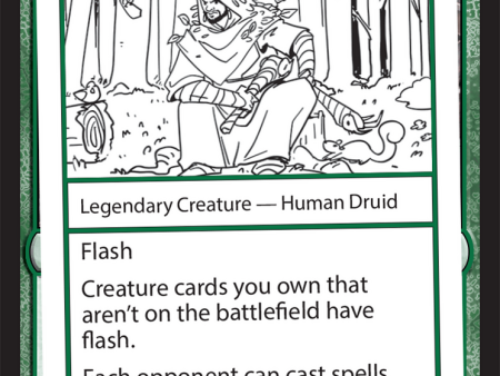 Teferi, Druid of Argoth [Mystery Booster 2 Playtest Cards] Supply