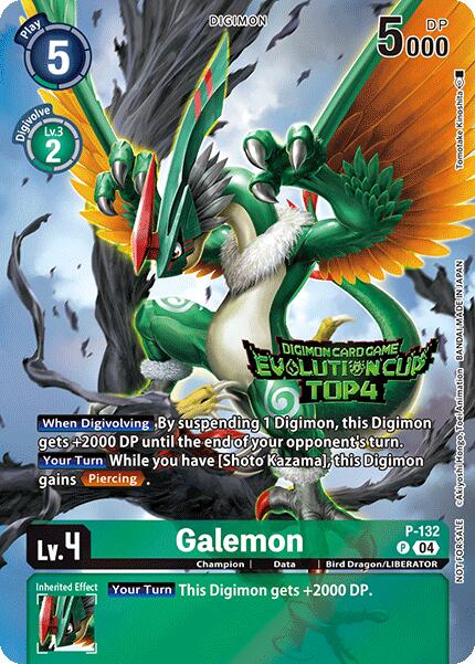 Galemon [P-132] (2024 Evolution Cup Top 4) [Promotional Cards] Discount