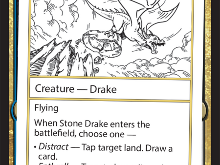 Stone Drake [Mystery Booster 2 Playtest Cards] Supply