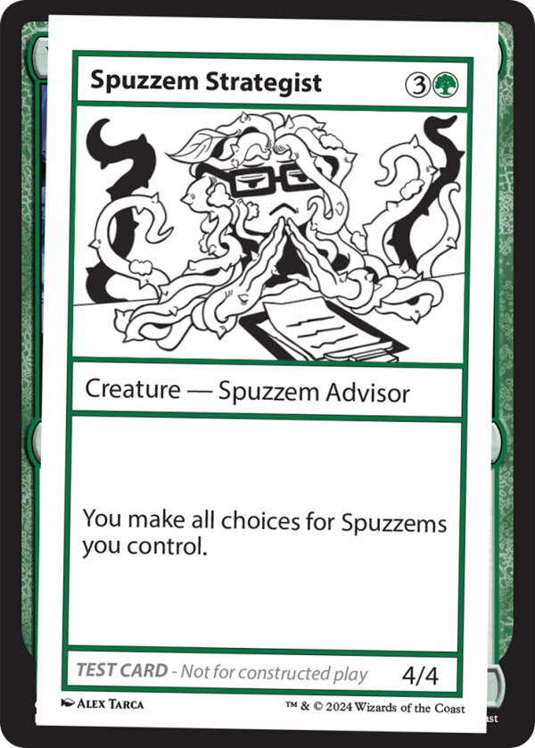 Spuzzem Strategist [Mystery Booster 2 Playtest Cards] Discount