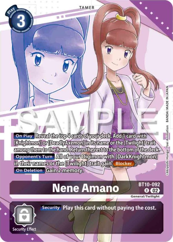 Nene Amano [BT10-092] (Premium Heroines Set) [Xros Encounter] Fashion