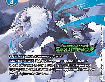 WereGarurumon (X Antibody) [BT9-028] (2024 Evolution Cup) [X Record Promos] For Sale