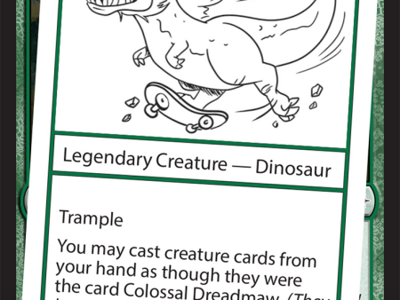 The Colossal Dreadmaw [Mystery Booster 2 Playtest Cards] For Sale