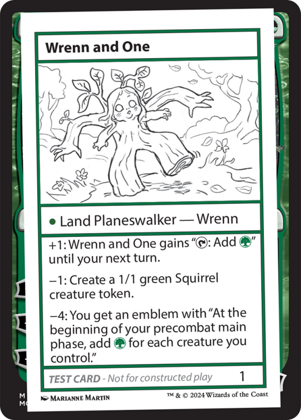 Wrenn and One [Mystery Booster 2 Playtest Cards] For Discount