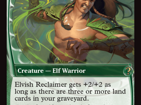 Elvish Reclaimer (Future Sight) [Mystery Booster 2] For Sale