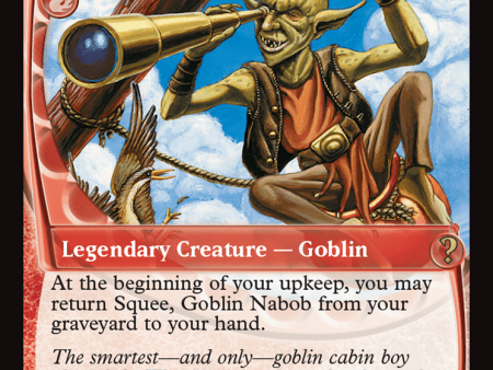 Squee, Goblin Nabob (Future Sight) [Mystery Booster 2] For Sale