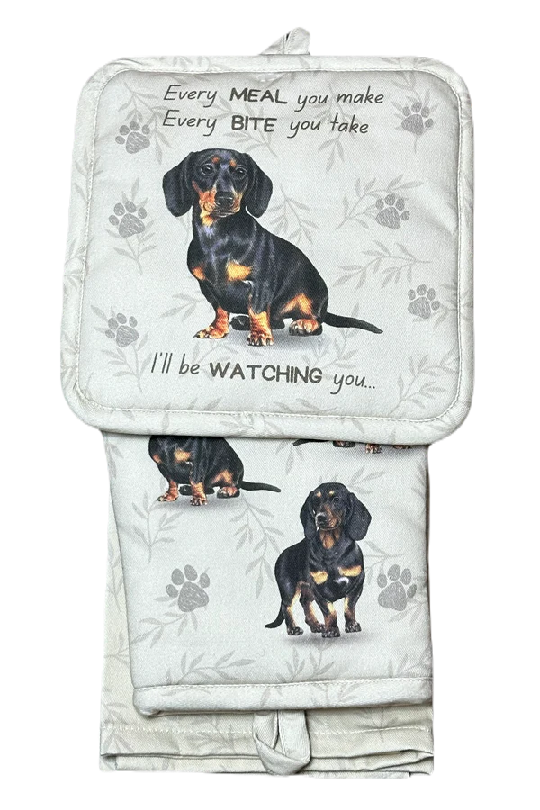 Pet Oven Mitt Set Dachshund Online Hot Sale