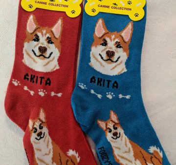 Akita Socks Foozys Unisex Crew Supply