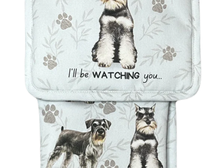 Pet Oven Mitt Set Schnauzer For Sale