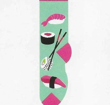 Sushi Socks Foozys Kids Unisex Crew Hot on Sale