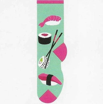 Sushi Socks Foozys Kids Unisex Crew Hot on Sale