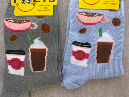 Coffee Socks Foozys Unisex Crew For Cheap