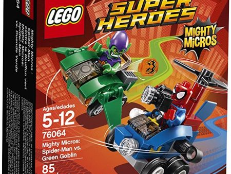 Mighty Micros: Spider-Man vs. Green Goblin, 76064 Fashion