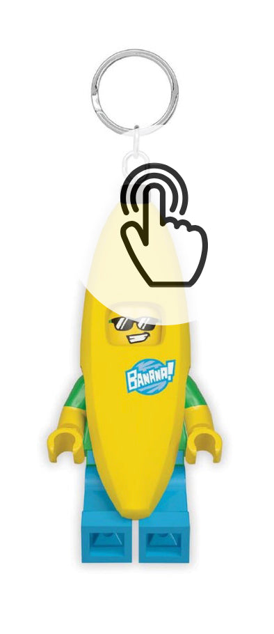 LEGO® Banana Guy Keychain LED Light 3” on Sale