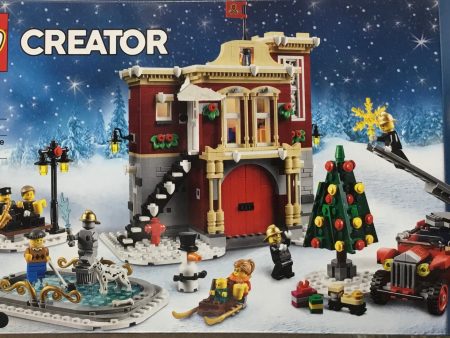 Winter Village Fire Station, 10263 Sale