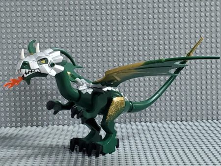 LEGO® Dragon, Dark Green Head with Armor Sale