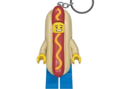 LEGO® Hot Dog Man Keychain LED Light 3” Discount