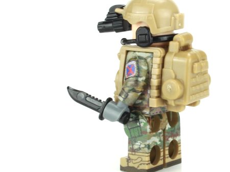 Army OCP Infantry 10th Mountain Minifigure, BB31 For Sale