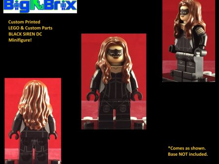 Black Siren DC Custom Printed Minifigure Discount