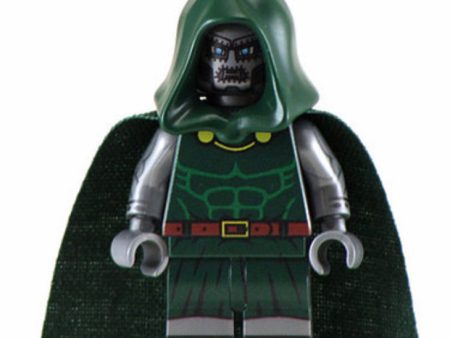 DOCTOR DEAD METAL Custom Printed Minifigure Cheap