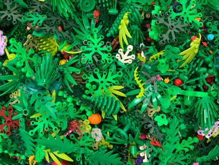 Bulk LEGO® Plants, Grass, Trees, Leaves, Flowers Discount