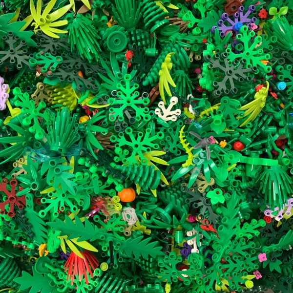 Bulk LEGO® Plants, Grass, Trees, Leaves, Flowers Discount