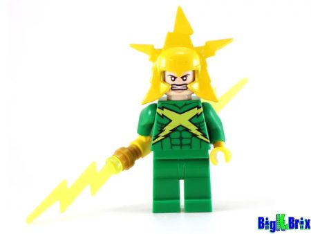 Electro Custom Printed Marvel Lego Minifigure! Cheap