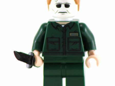 MASKED MICHAEL Halloween custom printed Horror Minifigure For Cheap