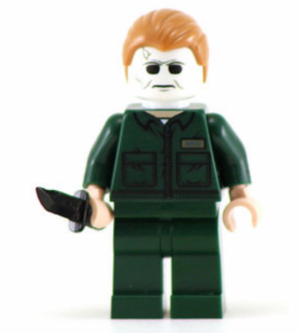 MASKED MICHAEL Halloween custom printed Horror Minifigure For Cheap