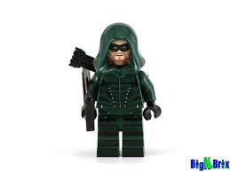 EMRALD ARROW Custom Printed & Inspired Lego DC Minifigure Online