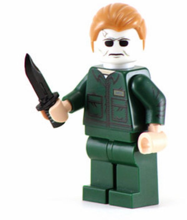 MASKED MICHAEL Halloween custom printed Horror Minifigure For Cheap