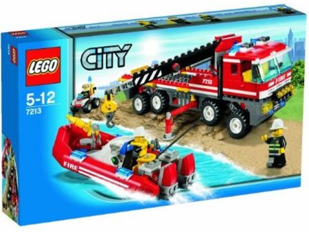 Off-Road Fire Truck & Fireboat, 7213 Discount