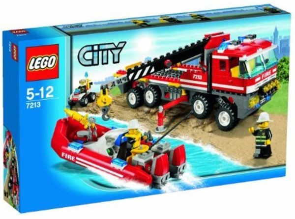 Off-Road Fire Truck & Fireboat, 7213 Discount