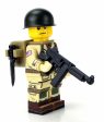 WWII U.S. Army 82nd Airborne Paratrooper Custom Minifigure, BB2 Hot on Sale