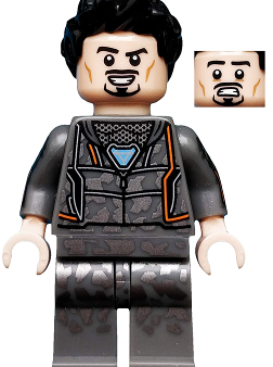 Tony Stark - Hoodie, Silver Camo, col336 Discount