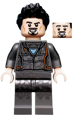 Tony Stark - Hoodie, Silver Camo, col336 Discount