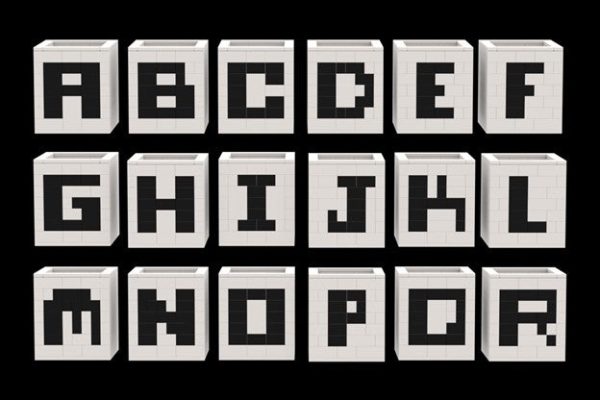 Digit Cubes - Single Letters Sale