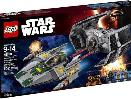 Vader s TIE Advanced vs. A-Wing Starfighter, 75150 Hot on Sale