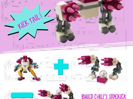 Chili s Sidekick Mech from LEGO® Friends! #ABC3060 For Sale