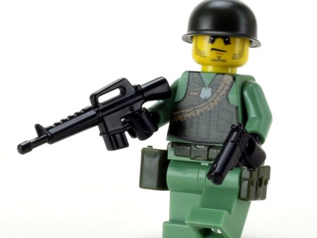 US Army Vietnam Infantry Soldier Custom Minifigure Fashion