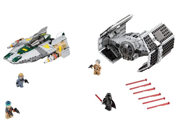 Vader s TIE Advanced vs. A-Wing Starfighter, 75150 Hot on Sale