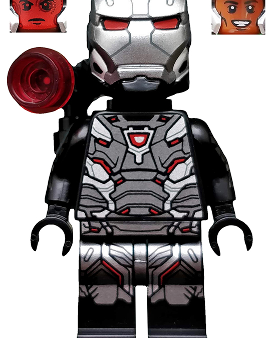 War Machine - Black and Silver Armor with Backpack, col334 Online