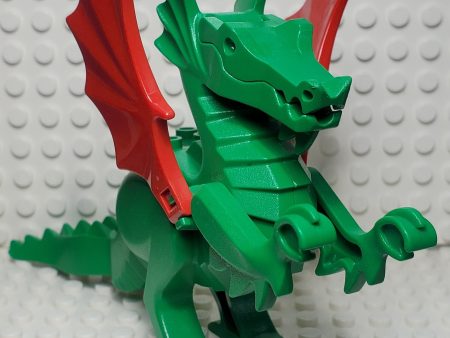 LEGO® Classic Dragon, Green with Red Wings, 6129c03 For Discount