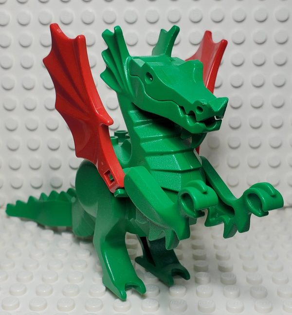 LEGO® Classic Dragon, Green with Red Wings, 6129c03 For Discount