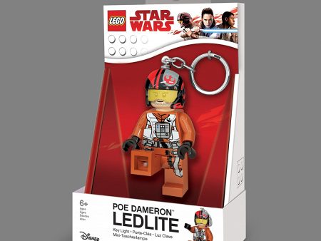 LEGO® Poe Dameron Keychain LED Light 3” in Box For Cheap