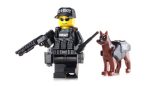 SWAT Police Officer K9 Unit Custom Minifigure Discount