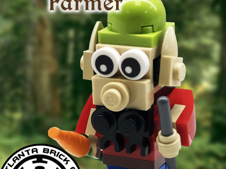 Farmer Gnome Exclusive Building Kit #ABC1803 Fashion