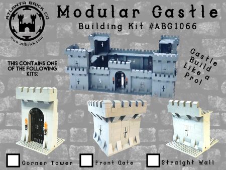 Modular Castle System Building Kit #ABC1066 For Sale